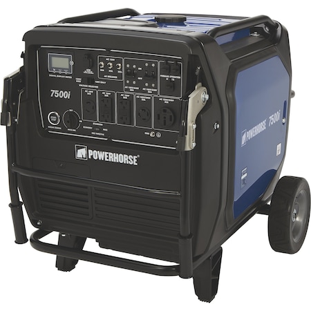 Powerhorse Generator | Inverter | 7,500 Surge Watt | Electric Start 74006